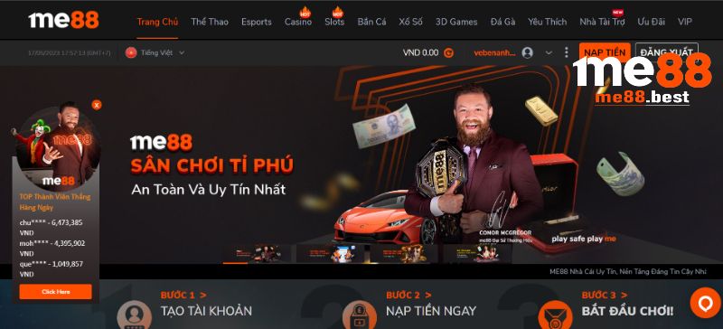 Trò chơi slot trực tuyến M88, nhiều trò chơi M88 khác nhau - M88